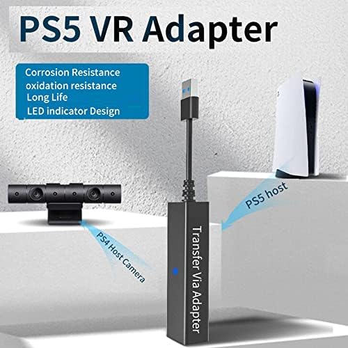 Quata за PS5 VR Кабелен Съединител Камера за 5 PS5 PS4 VR Конектор за Аксесоари