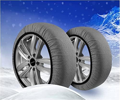 Зимни чорапи за автомобилни гуми Премиум-клас с Текстилни вериги за сняг серия ExtraPro за Maserati (X-Large)