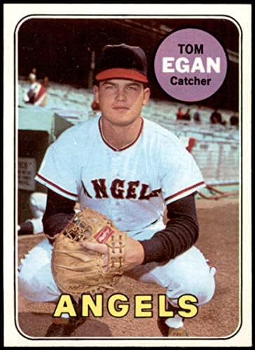 1969 Topps 407 Това Игън Ангелите Лос Анджелис (Бейзболна картичка) EX/MT Angels