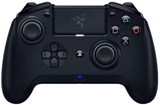 Razer Raiju Tournament Edition (2019) - Безжична гейминг контролер за PS4 и PC (жичен контролер Bluetooth, Механично-Тактилни клавиши за управление) Черен