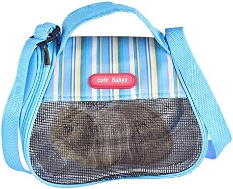 Чанта за носене на морски свинчета Rypet - Преносим Дишаща чанта за носене на Морско Свинче, Таралеж, Катерица, Чинчили и други животни от Подобен размер