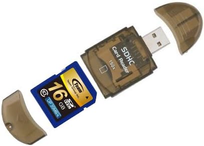 Високоскоростна карта памет 16GB Class 10 SDHC Team със скорост 20 MB / s. Най-бързата карта на пазара за Kodak EasyShare CD90 CD93