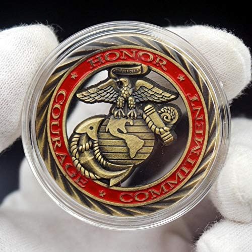 Бронзови Кухи Монети на САЩ Чест Кураж, Отдаденост на Военното Дело Подбрани Подаръци