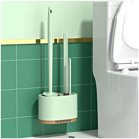 Набор от тоалетни четки и притежателите на AVLUZ за Баня, Открит и Стенен Вентилирани притежателя, 3 в 1, Включва Тоалетни четки,
