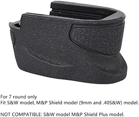 удължител от 2 бр. Подходящ за модели на S & W, модел M & P Shield (9 мм .40S & W)