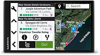 Garmin Campervan Navegador GPS para Camper / 6,95 / Mapas Europa