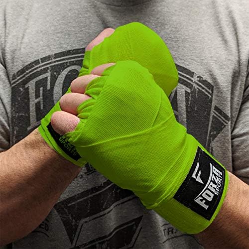 Опаковки за бокс и MMA, в мексикански стил Forza Sports 120 - лайм Зелено