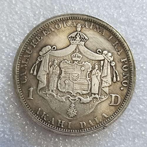 Старинни Занаяти 1883 Хавайски Сребърен Долар Монета Възпоменателна Монета #2056