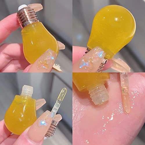 Спирала За грим Малката Крушка Блясък За устни Масло за устни С Вкус на Бонбони Хидратиращ Течност За Оцветяване на Устните С Блясък