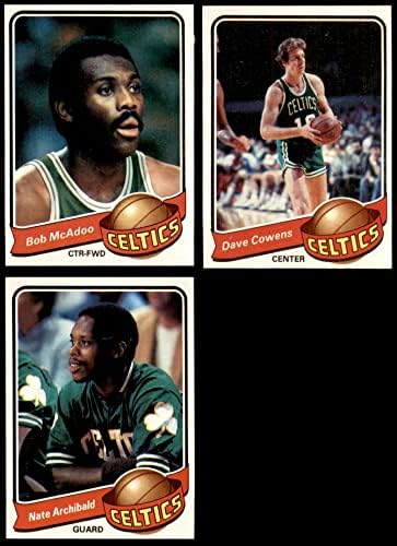1979-80 Топпс Бостън Селтикс Сет екипа на Бостън Селтикс (сет) в Ню Йорк + Селтикс