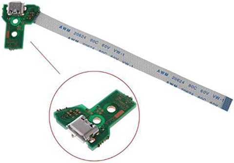 Такса USB порт за зареждане на Facibom за контролер JDS-055 Ps4 с 12-пинов Гъвкав кабел