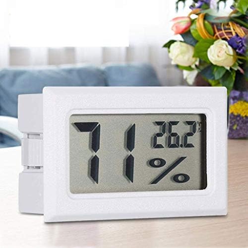 WDBBY Мини Цифров термометър, Влагомер Инструмент за вътрешно показване на температурата и на влажността (Цвят: OneColor)
